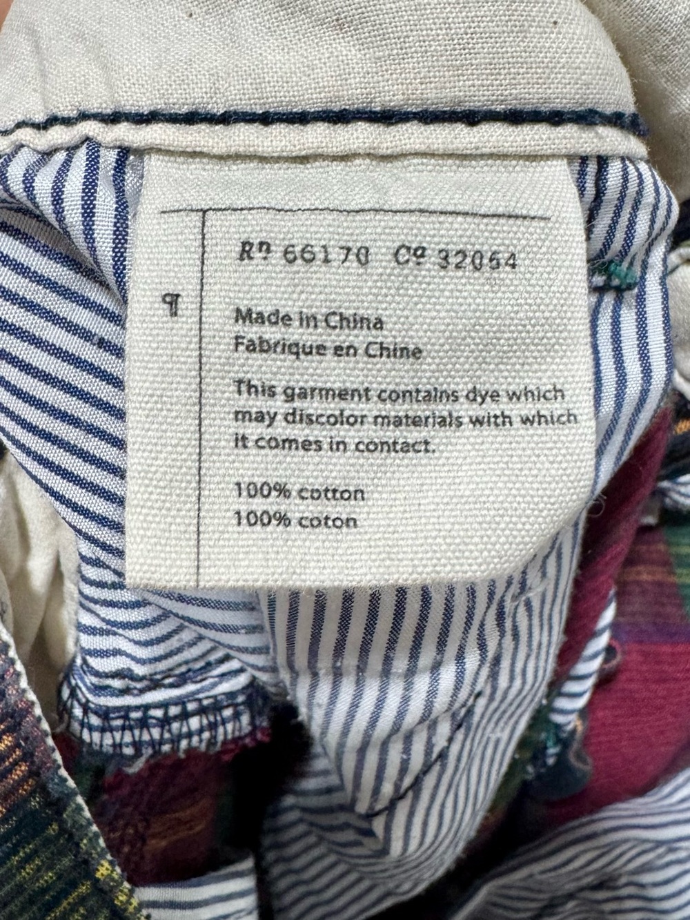 Anthropologie Pilcro and the Letterpress Hyphen Plaid Corduroy Pants Size 29 - Picture 6 of 6